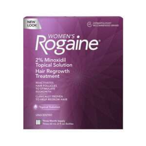 ROGAINE SOLUÇÃO 2%  PARA MULHERES - 3 MESES (3 UNIDADES) -  ENVIO IMEDIATO ESTOQUE NO BRASIL
