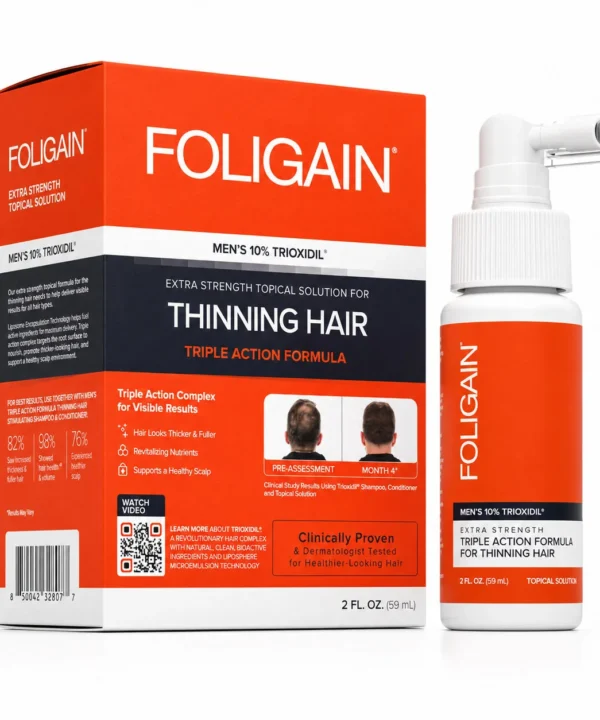 FOLIGAIN® Triple Action Complete Formula 10% TRIOXIDIL®