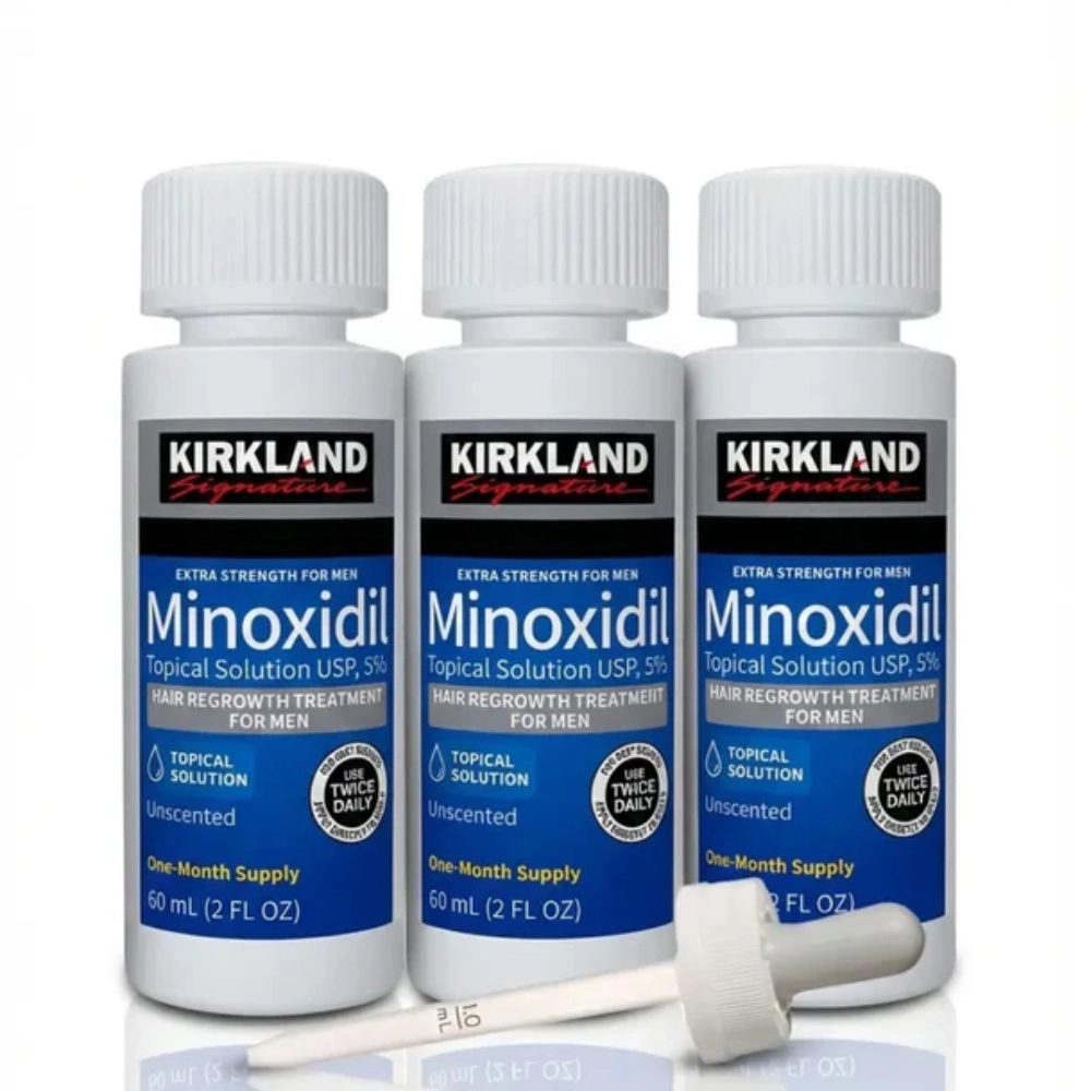 Minoxidil, Tratamento Capilar (Barba e Cabelo), 60ml, Kirkland